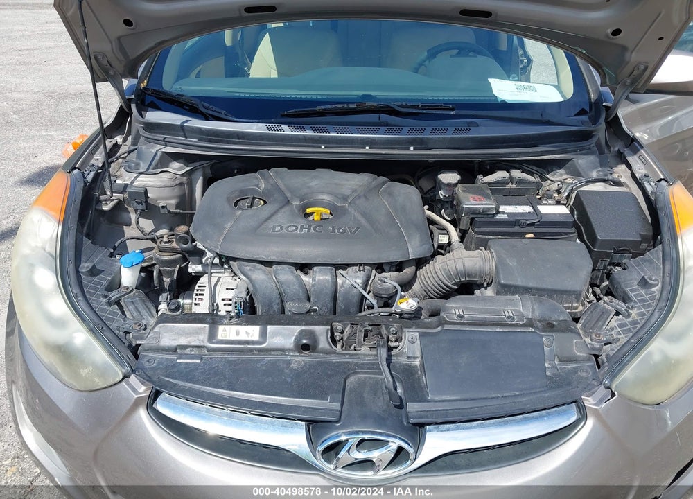 2013 HYUNDAI ELANTRA GLS VIN: 5NPDH4AE8DH392763
