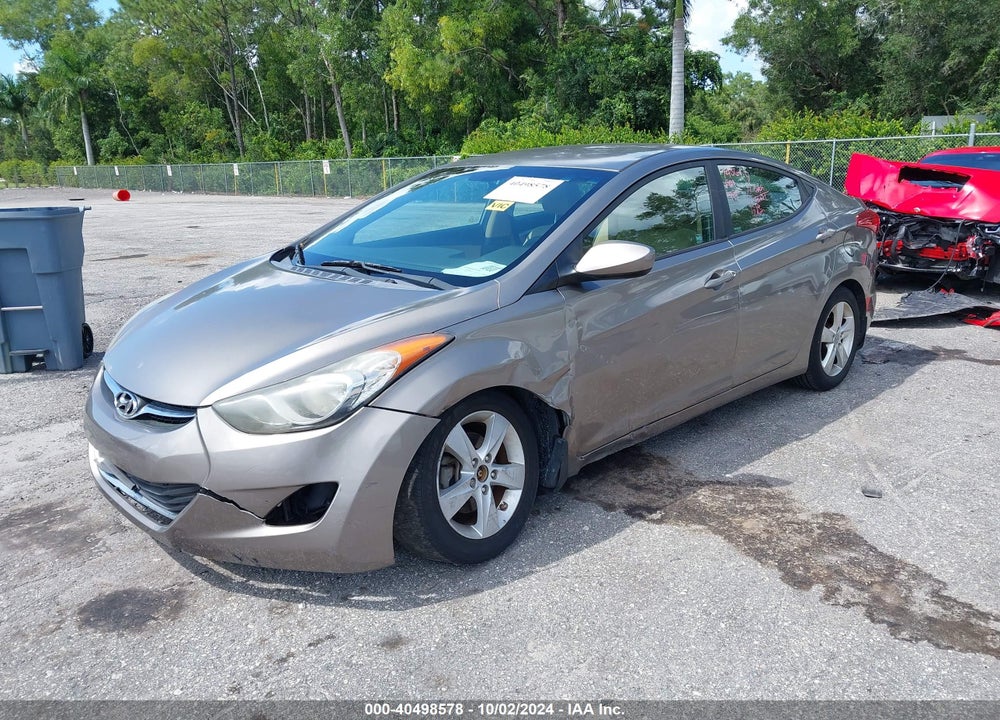 2013 HYUNDAI ELANTRA GLS VIN: 5NPDH4AE8DH392763