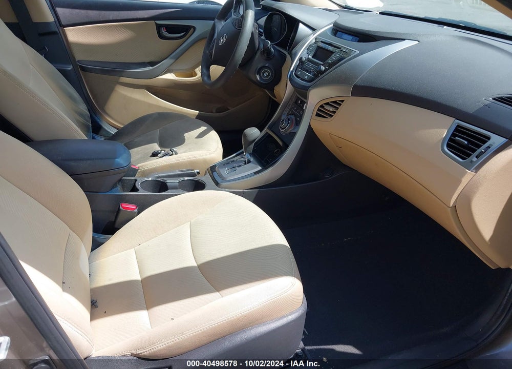 2013 HYUNDAI ELANTRA GLS VIN: 5NPDH4AE8DH392763