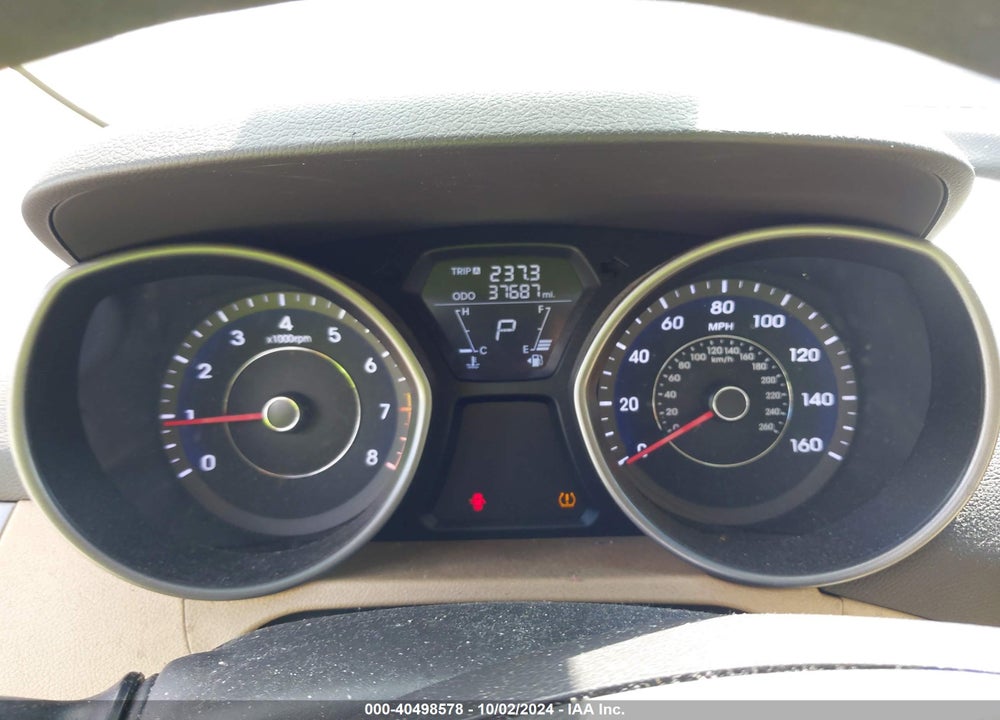 2013 HYUNDAI ELANTRA GLS VIN: 5NPDH4AE8DH392763