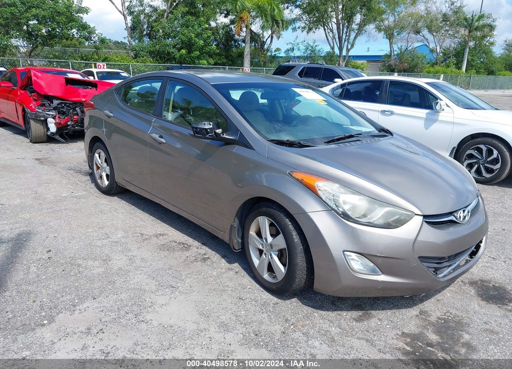 2013 HYUNDAI ELANTRA GLS VIN: 5NPDH4AE8DH392763