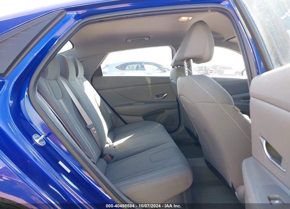 2023 HYUNDAI ELANTRA HYBRID BLUE VIN: KMHLM4AJ6PU050884