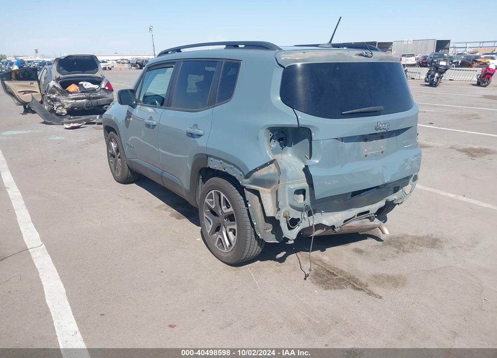 2017 JEEP RENEGADE LATITUDE FWD VIN: ZACCJABB0HPF97588
