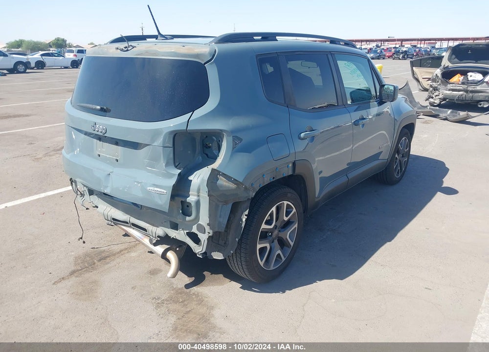 2017 JEEP RENEGADE LATITUDE FWD VIN: ZACCJABB0HPF97588