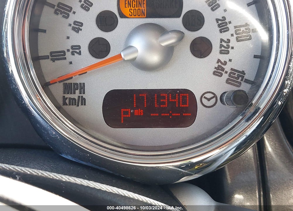 2006 MINI COOPER S VIN: WMWRE33516TJ37678