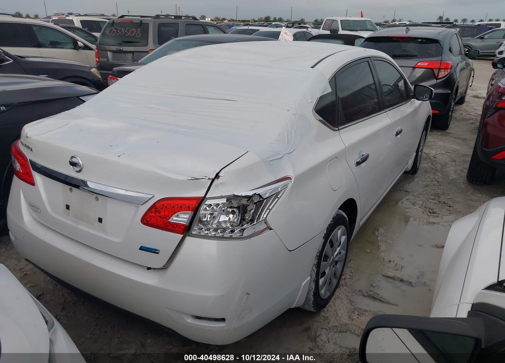 2014 NISSAN SENTRA S VIN: 3N1AB7AP3EL684123