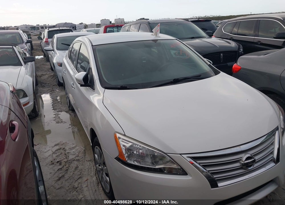 2014 NISSAN SENTRA S VIN: 3N1AB7AP3EL684123
