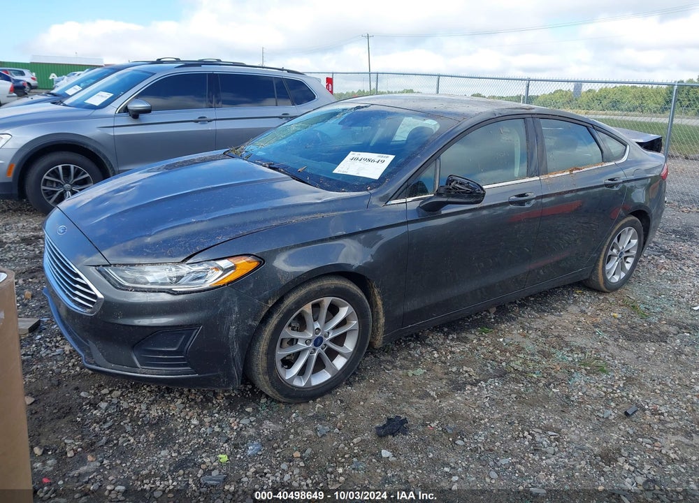 2019 FORD FUSION SE VIN: 3FA6P0HD4KR279989