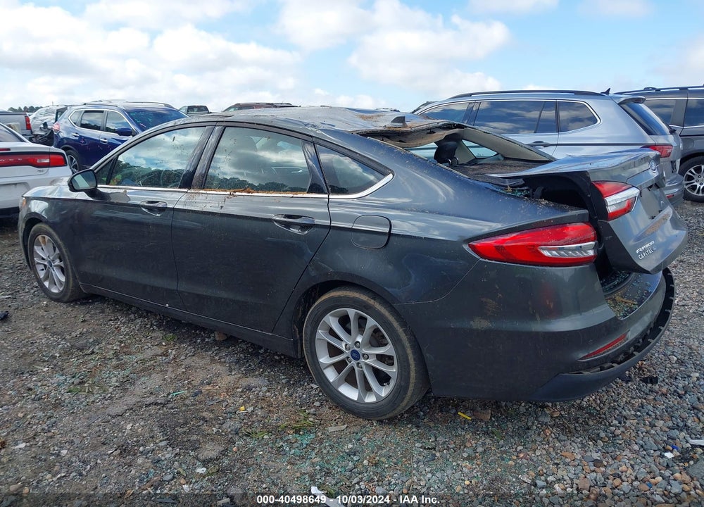 2019 FORD FUSION SE VIN: 3FA6P0HD4KR279989