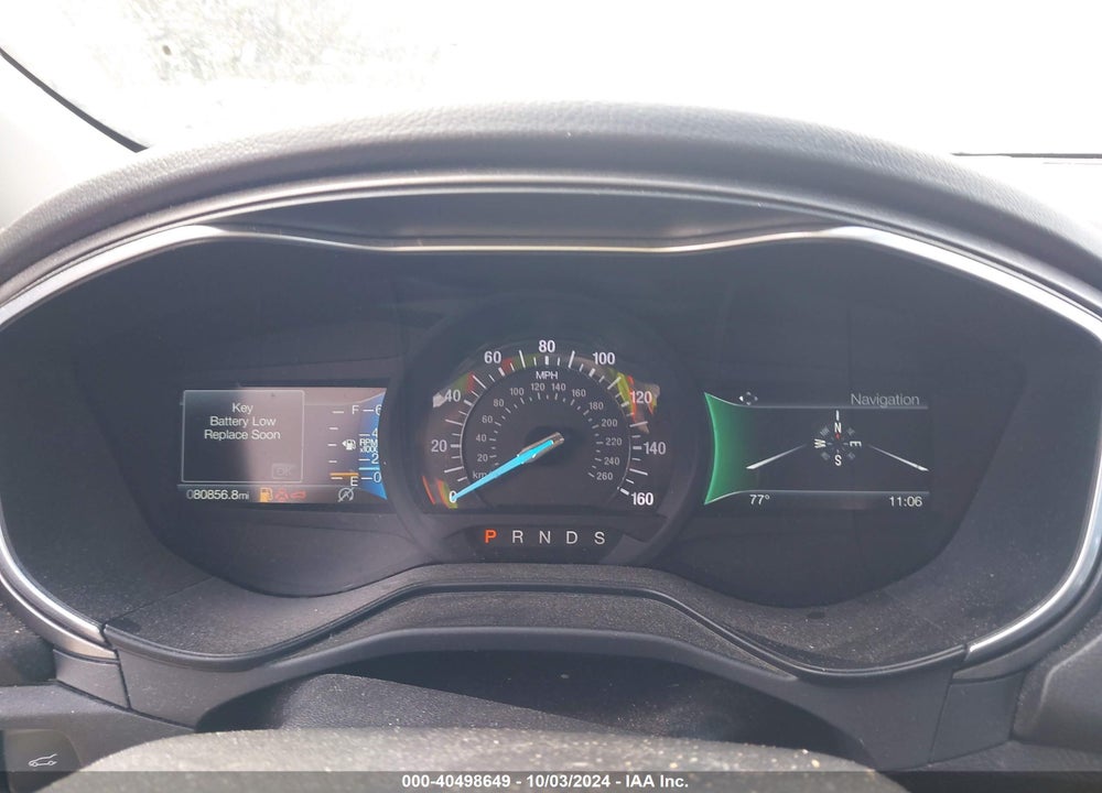2019 FORD FUSION SE VIN: 3FA6P0HD4KR279989