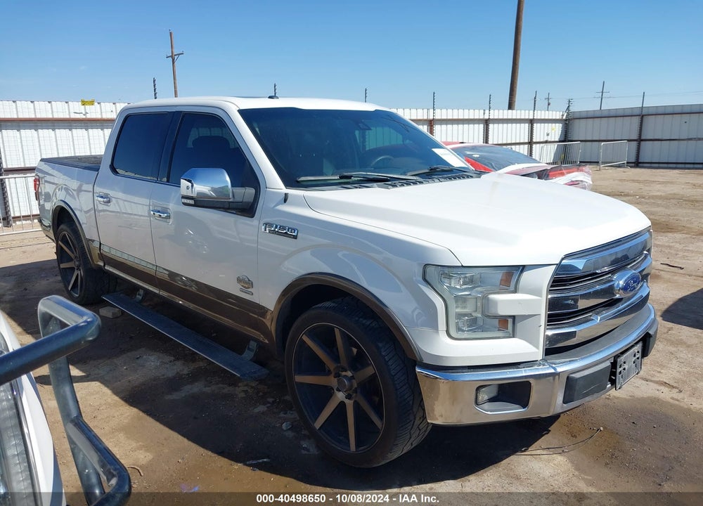 2015 FORD F-150 KING RANCH VIN: 1FTEW1CG7FFB97600