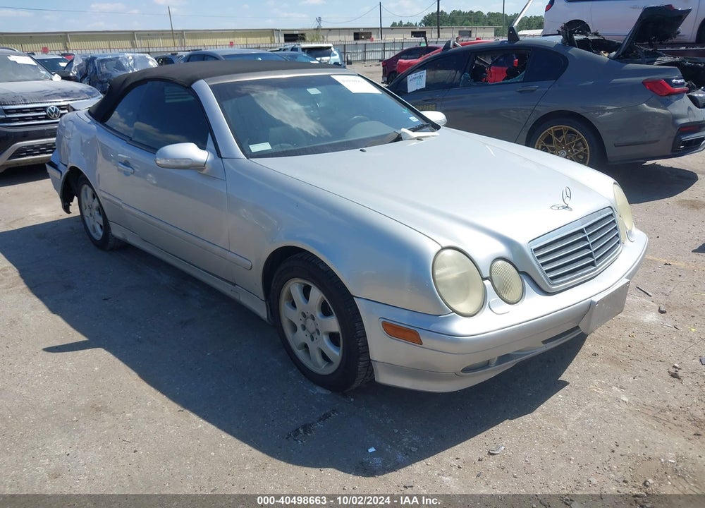2001 MERCEDES-BENZ CLK 320 VIN: WDBLK65G51T075517