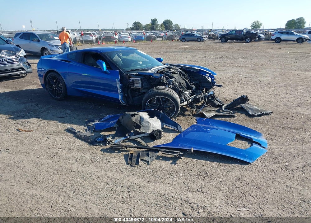 2016 CHEVROLET CORVETTE STINGRAY VIN: 1G1YB2D70G5112092