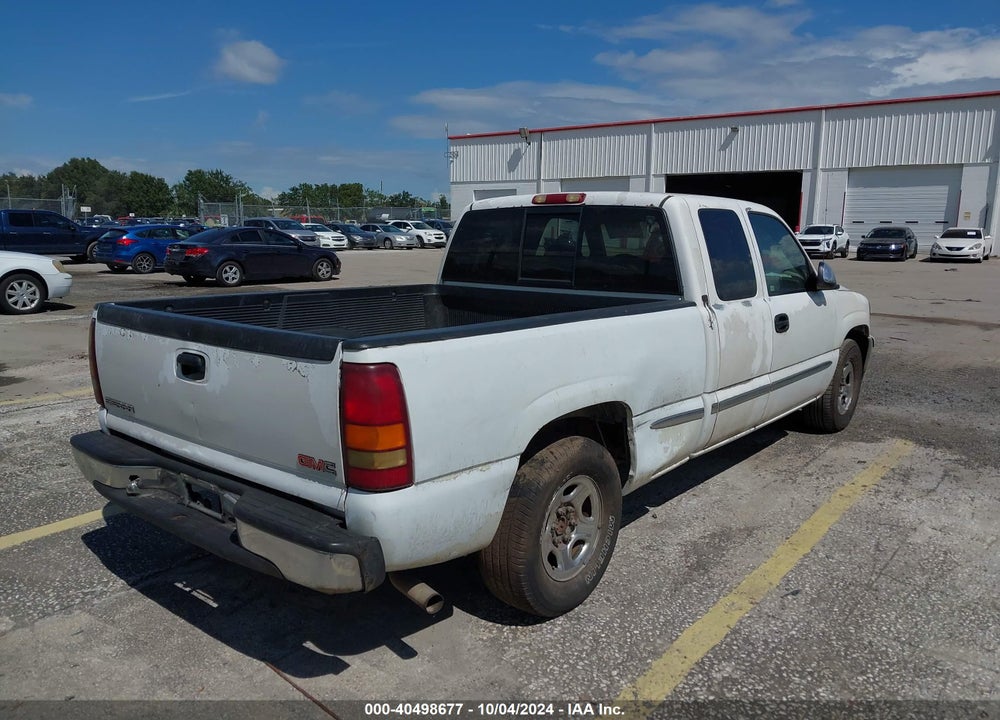 1999 GMC SIERRA 1500 SLE VIN: 2GTEC19T1X1546322