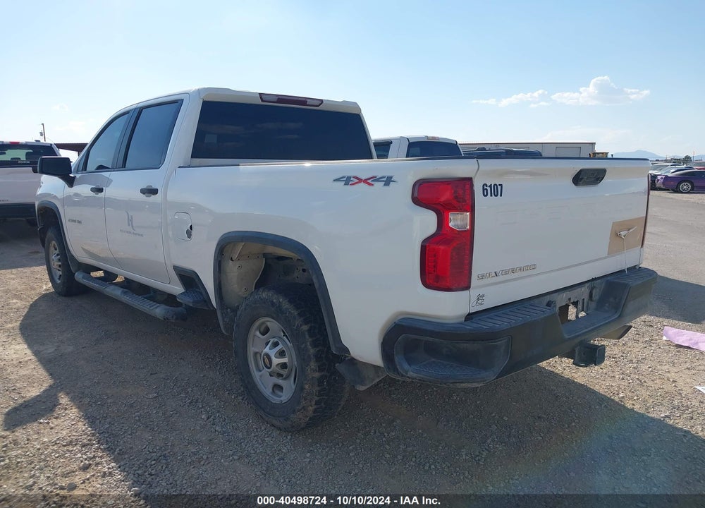2020 CHEVROLET SILVERADO 2500HD 4WD STANDARD BED WT VIN: 1GC1YLE70LF196107