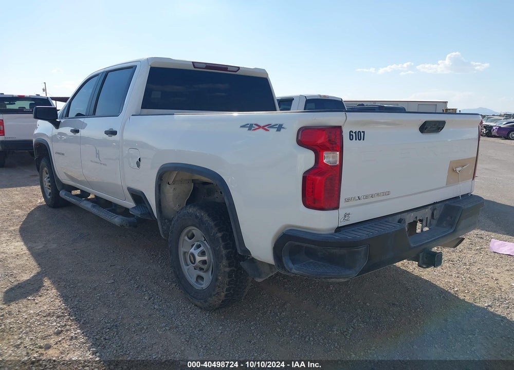 2020 CHEVROLET SILVERADO 2500HD 4WD STANDARD BED WT VIN: 1GC1YLE70LF196107