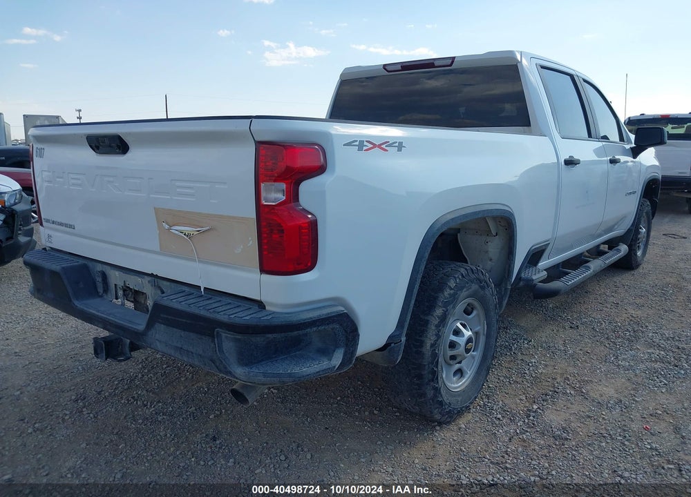 2020 CHEVROLET SILVERADO 2500HD 4WD STANDARD BED WT VIN: 1GC1YLE70LF196107