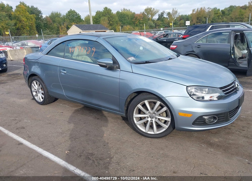 2012 VOLKSWAGEN EOS KOMFORT VIN: WVWBW7AH3CV011103
