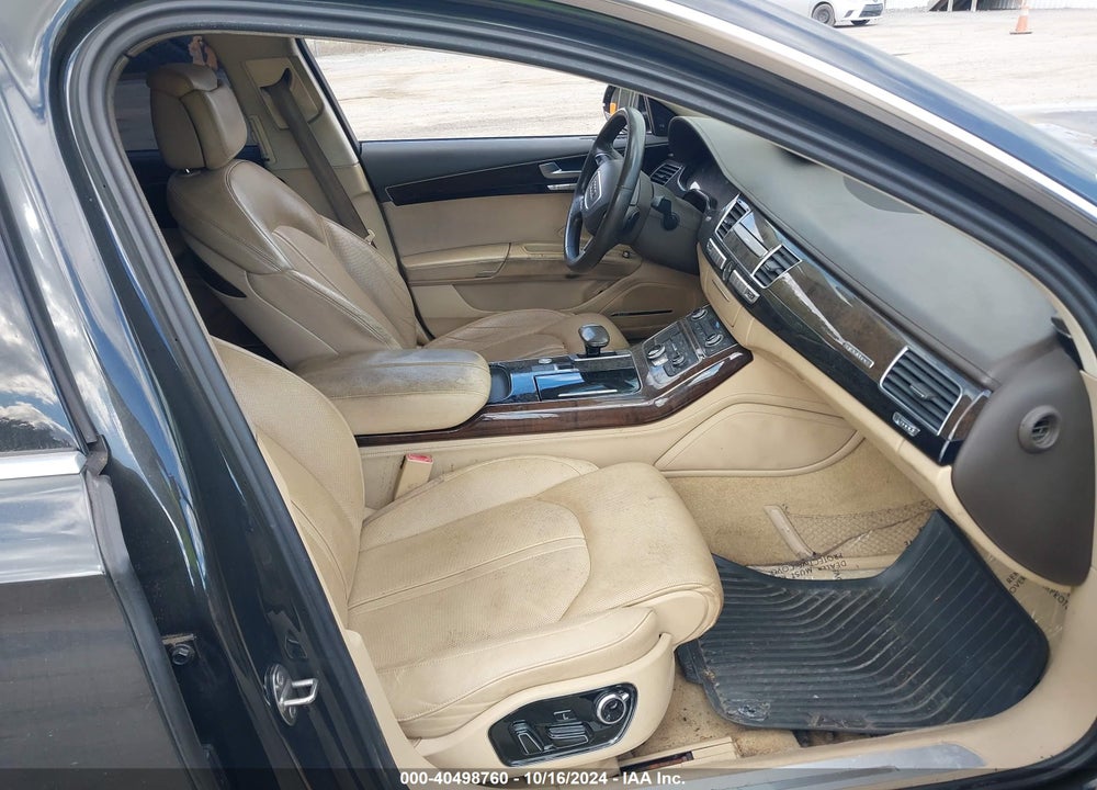 2013 AUDI A8 L 4.0T VIN: WAUR2AFD4DN017598