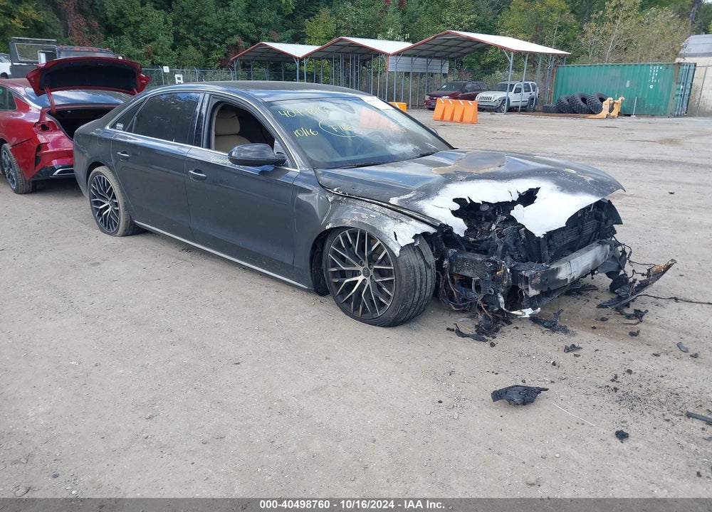 2013 AUDI A8 L 4.0T VIN: WAUR2AFD4DN017598