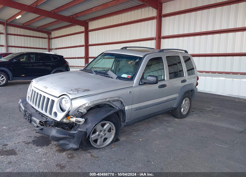 2005 JEEP LIBERTY SPORT VIN: 1J4GL48K95W696942