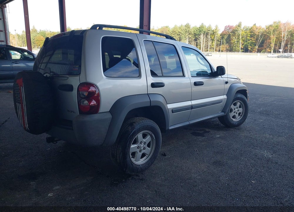 2005 JEEP LIBERTY SPORT VIN: 1J4GL48K95W696942