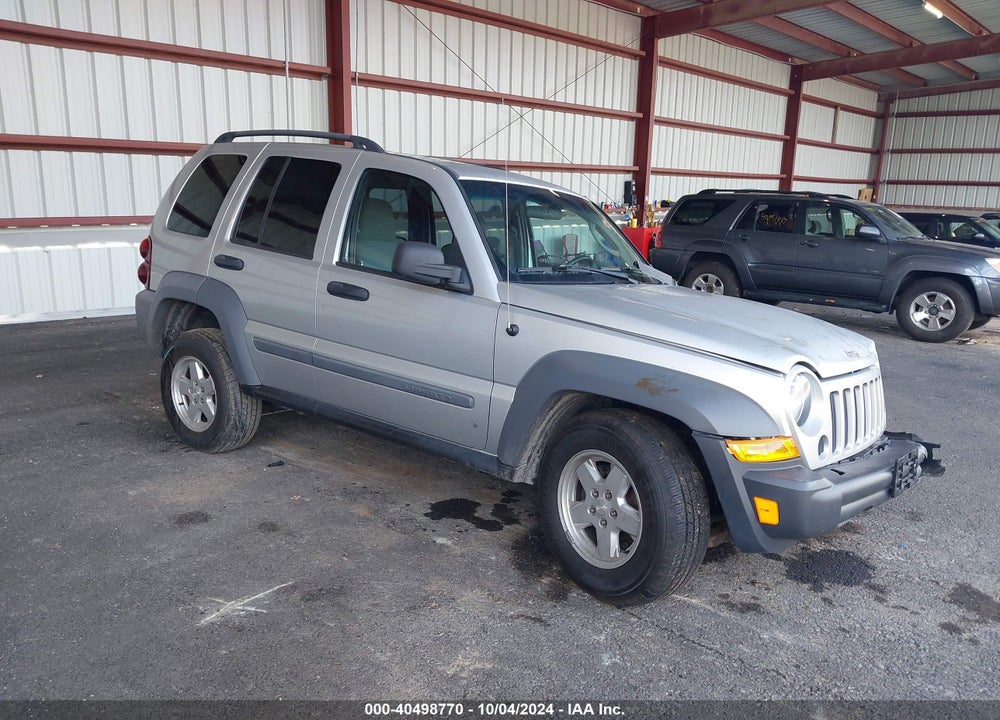 2005 JEEP LIBERTY SPORT VIN: 1J4GL48K95W696942