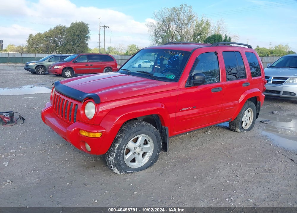2002 JEEP LIBERTY LIMITED EDITION VIN: 1J4GL58K72W113852