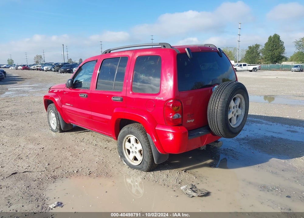 2002 JEEP LIBERTY LIMITED EDITION VIN: 1J4GL58K72W113852