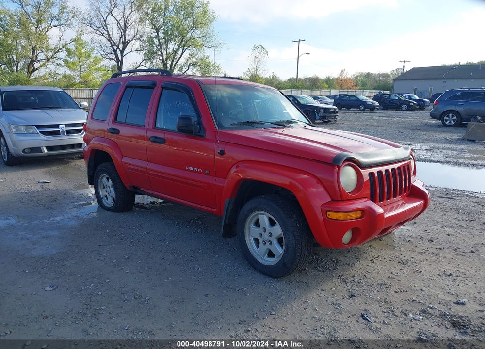 2002 JEEP LIBERTY LIMITED EDITION VIN: 1J4GL58K72W113852