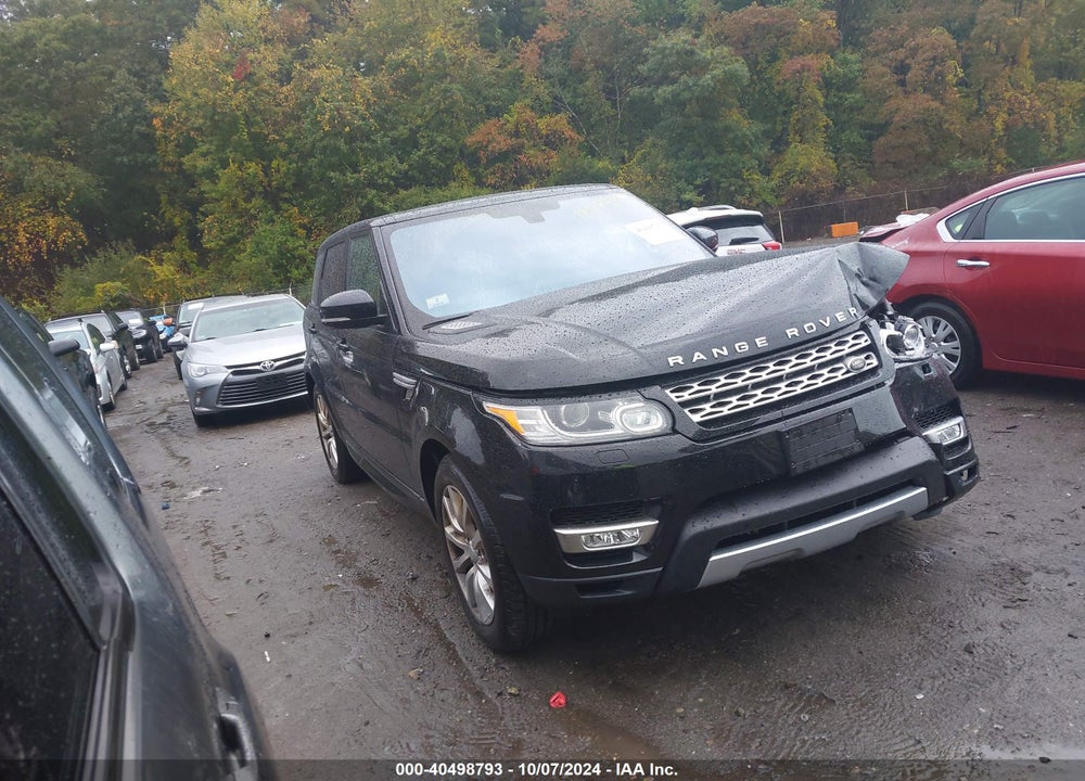 2016 LAND ROVER RANGE ROVER SPORT 3.0L V6 SUPERCHARGED HSE VIN: SALWR2VF7GA563942