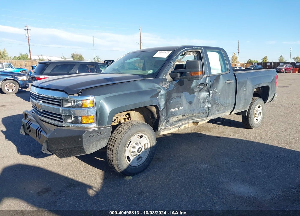 2018 CHEVROLET SILVERADO 2500HD VIN: 1GC2KUEG2JZ307165