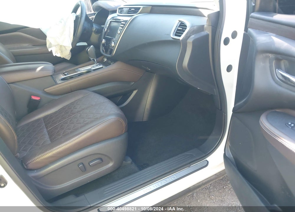 2021 NISSAN MURANO PLATINUM FWD VIN: 5N1AZ2DJ8MC127622