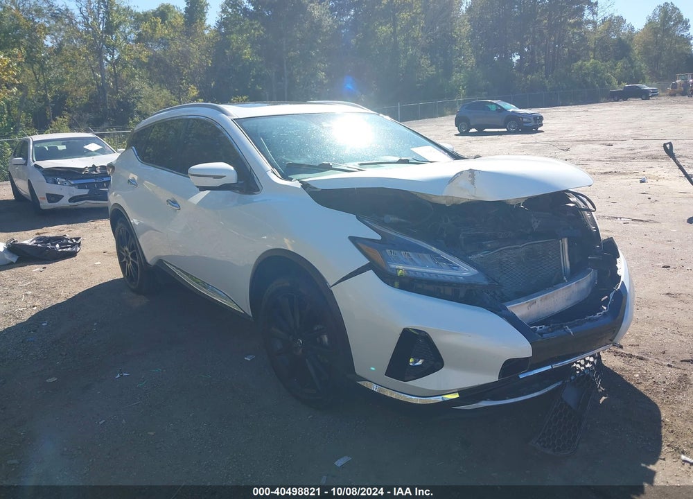2021 NISSAN MURANO PLATINUM FWD VIN: 5N1AZ2DJ8MC127622