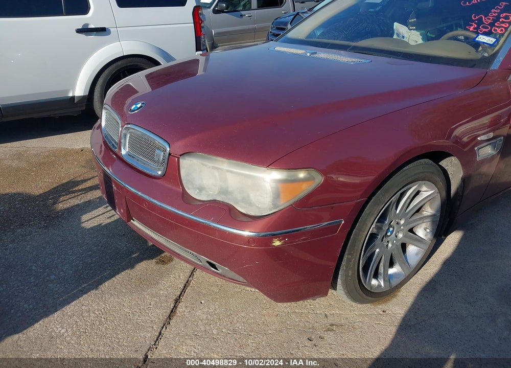 2004 BMW 745LI VIN: WBAGN63444DS50144