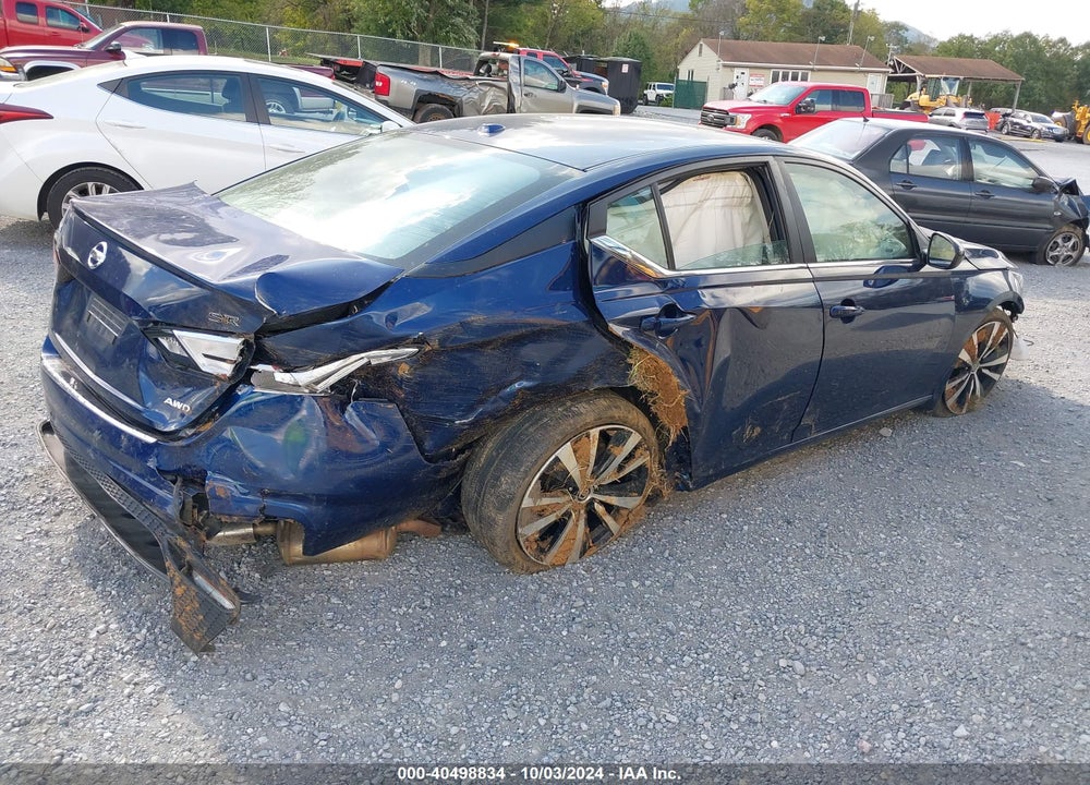 2022 NISSAN ALTIMA SR INTELLIGENT AWD VIN: 1N4BL4CW4NN412848