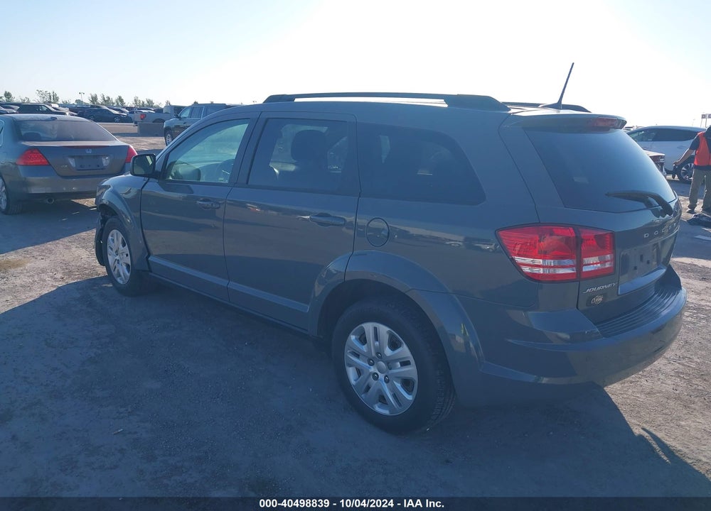 2020 DODGE JOURNEY SE VALUE VIN: 3C4PDCABXLT195133