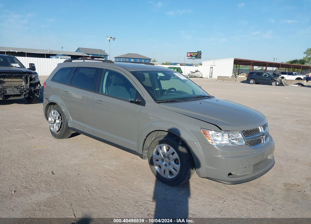 2020 DODGE JOURNEY SE VALUE VIN: 3C4PDCABXLT195133