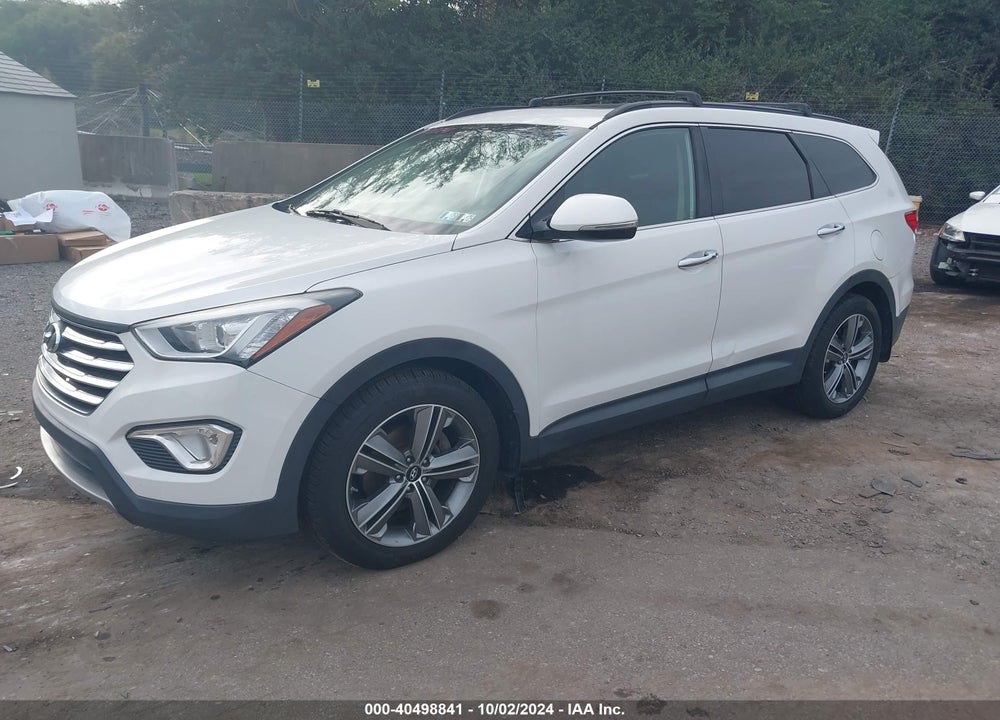 2016 HYUNDAI SANTA FE SE VIN: KM8SNDHF7GU136554