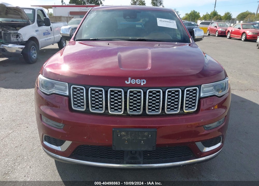 2018 JEEP GRAND CHEROKEE SUMMIT 4X4 VIN: 1C4RJFJG1JC145714