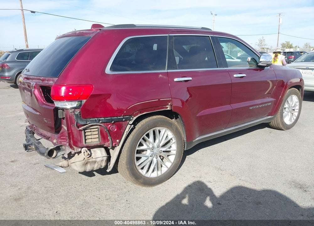 2018 JEEP GRAND CHEROKEE SUMMIT 4X4 VIN: 1C4RJFJG1JC145714