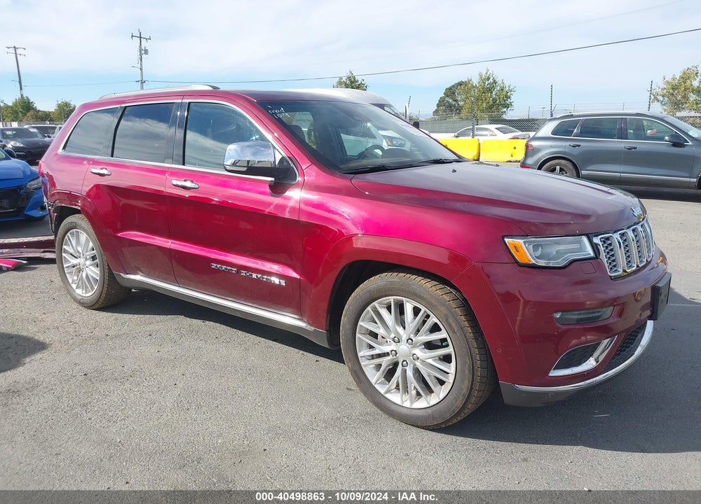 2018 JEEP GRAND CHEROKEE SUMMIT 4X4 VIN: 1C4RJFJG1JC145714