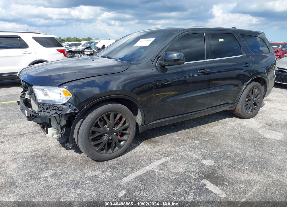 2016 DODGE DURANGO SXT VIN: 1C4RDHAG2GC412659