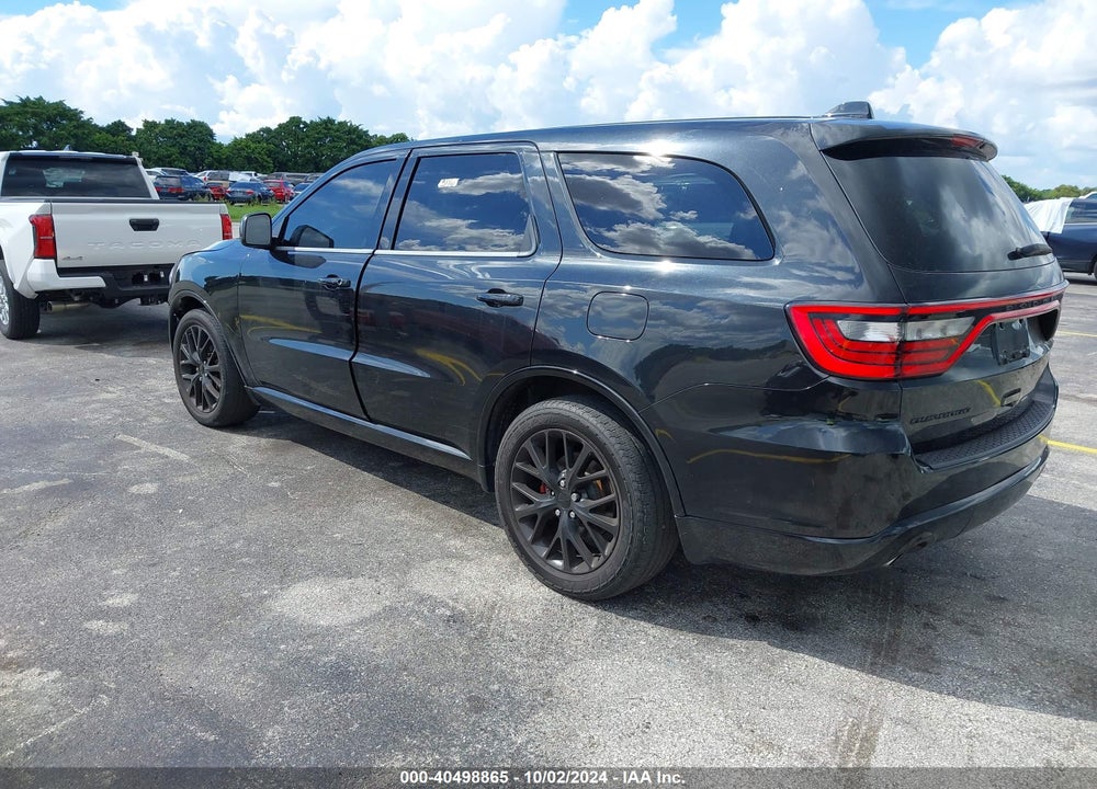 2016 DODGE DURANGO SXT VIN: 1C4RDHAG2GC412659