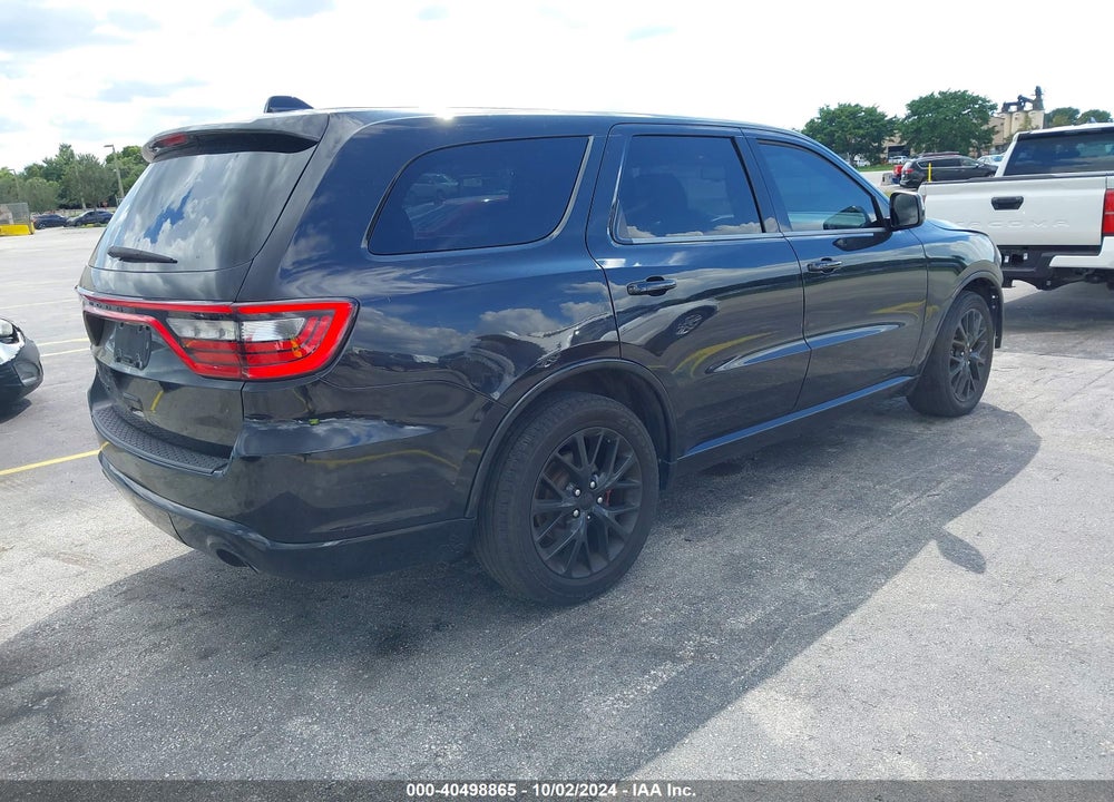2016 DODGE DURANGO SXT VIN: 1C4RDHAG2GC412659