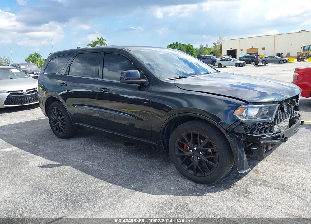 2016 DODGE DURANGO SXT VIN: 1C4RDHAG2GC412659