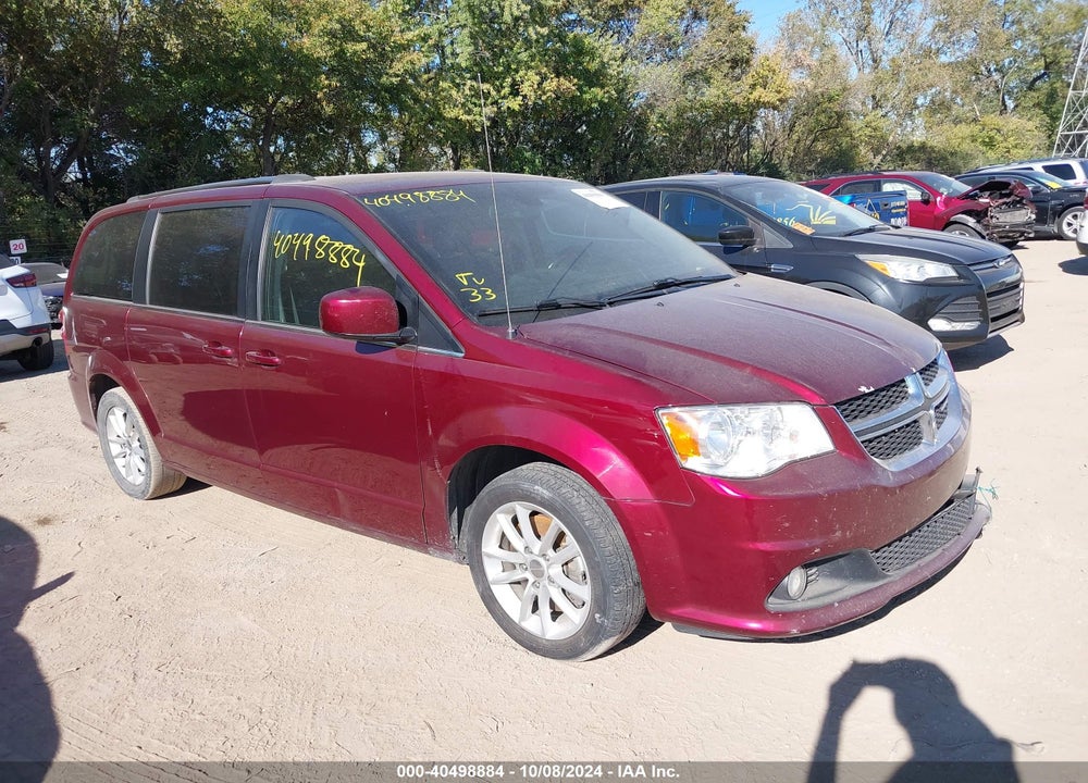 2019 DODGE GRAND CARAVAN SXT VIN: 2C4RDGCG3KR557300