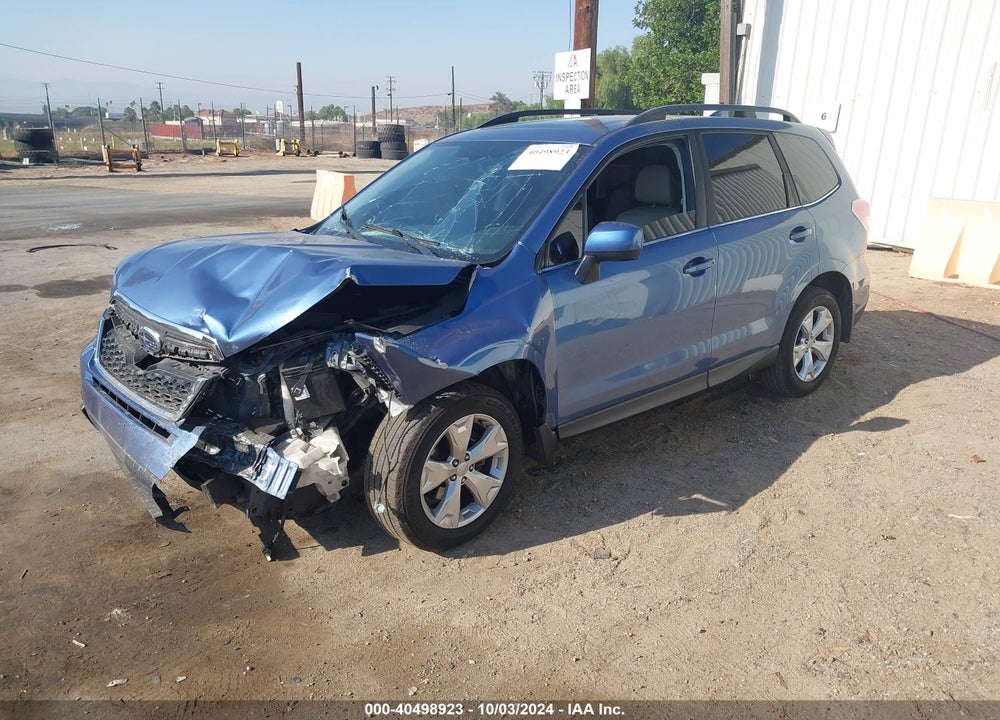 2016 SUBARU FORESTER 2.5I LIMITED VIN: JF2SJAKC5GH564162