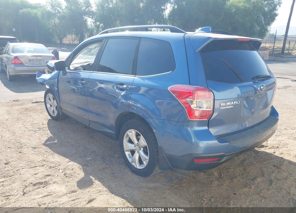 2016 SUBARU FORESTER 2.5I LIMITED VIN: JF2SJAKC5GH564162