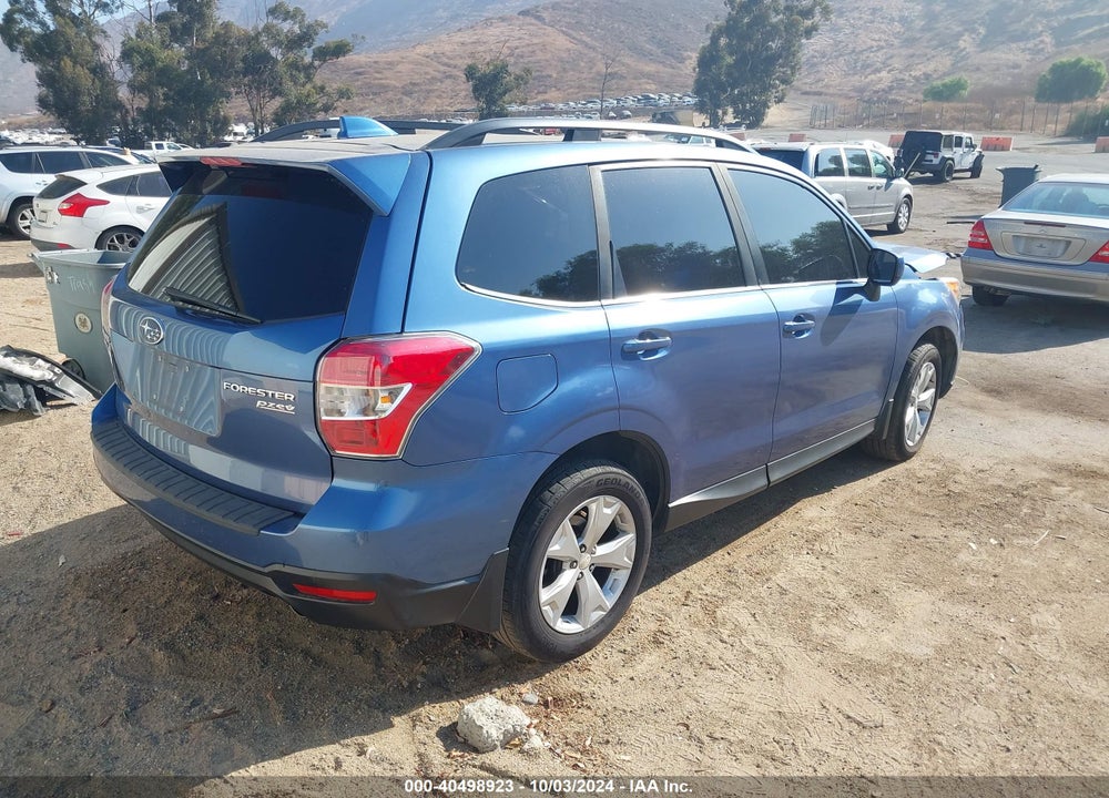 2016 SUBARU FORESTER 2.5I LIMITED VIN: JF2SJAKC5GH564162